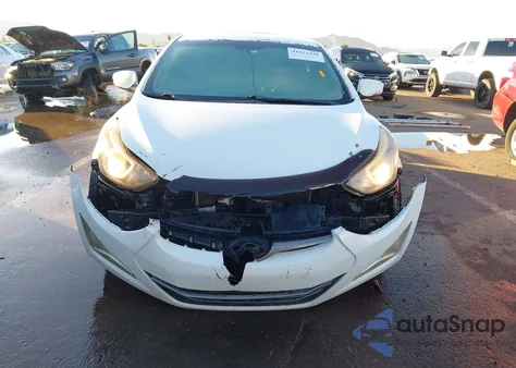 2014 Hyundai Elantra Limited z USA, uszkodzony, nr VIN 5NPDH4AE1EH485741